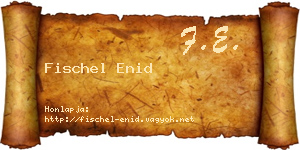 Fischel Enid névjegykártya